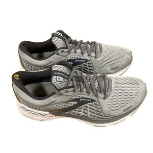 Brooks Adrenaline GTS 21 Mens Running Sneakers Shoes Grey Size 10 Wide D